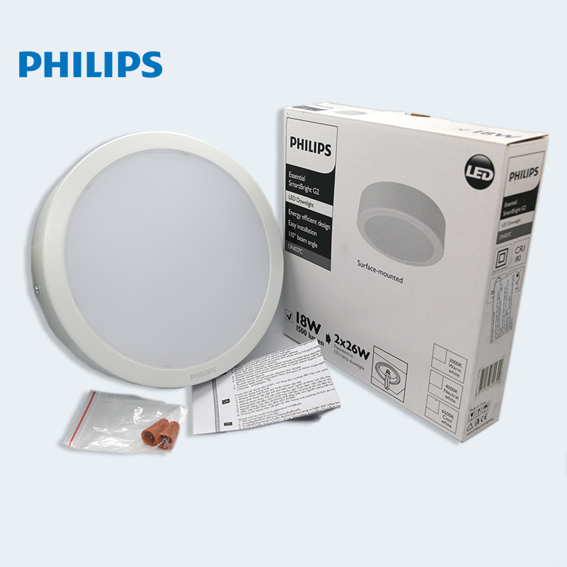 Đèn LED tròn Lắp Nổi Philips DN027C