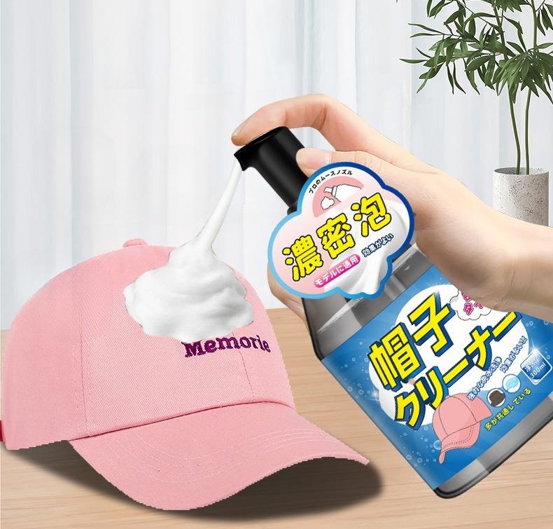 Dung Dịch Tẩy Sạch Mũ Lưỡi Trai, Mũ Nón Vành Vải Cao Cấp 300ml - Hàng Nhập Khẩu