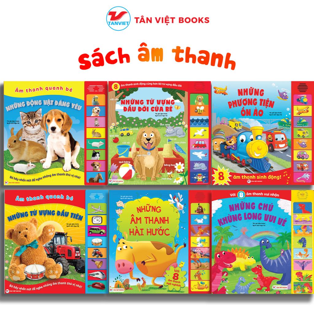 Bộ Sách Âm Thanh 8 Nút - Bản Quyền