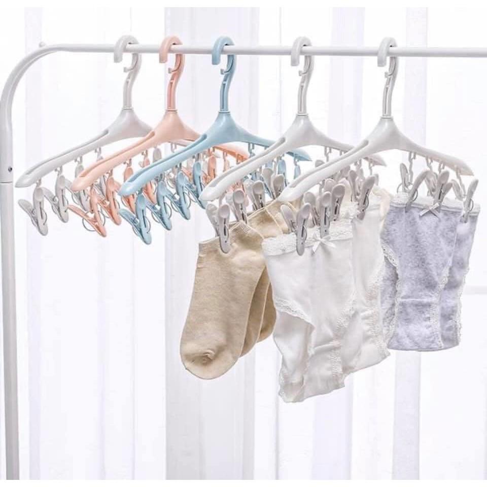 Móc phơi đồ 8 kẹp tiện dụng