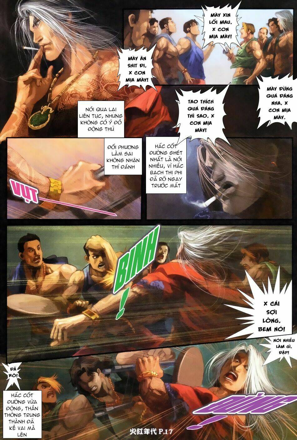 hỏa hồng niên đại hắc cốt đường chapter 60 15