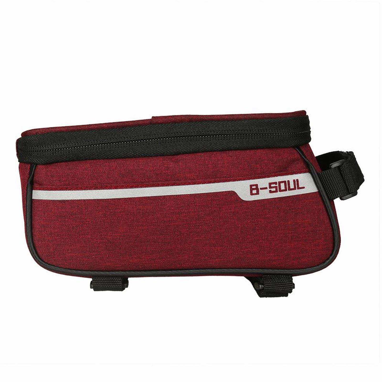 Cycling Bag Bike Front Frame Bag Phone Holders
