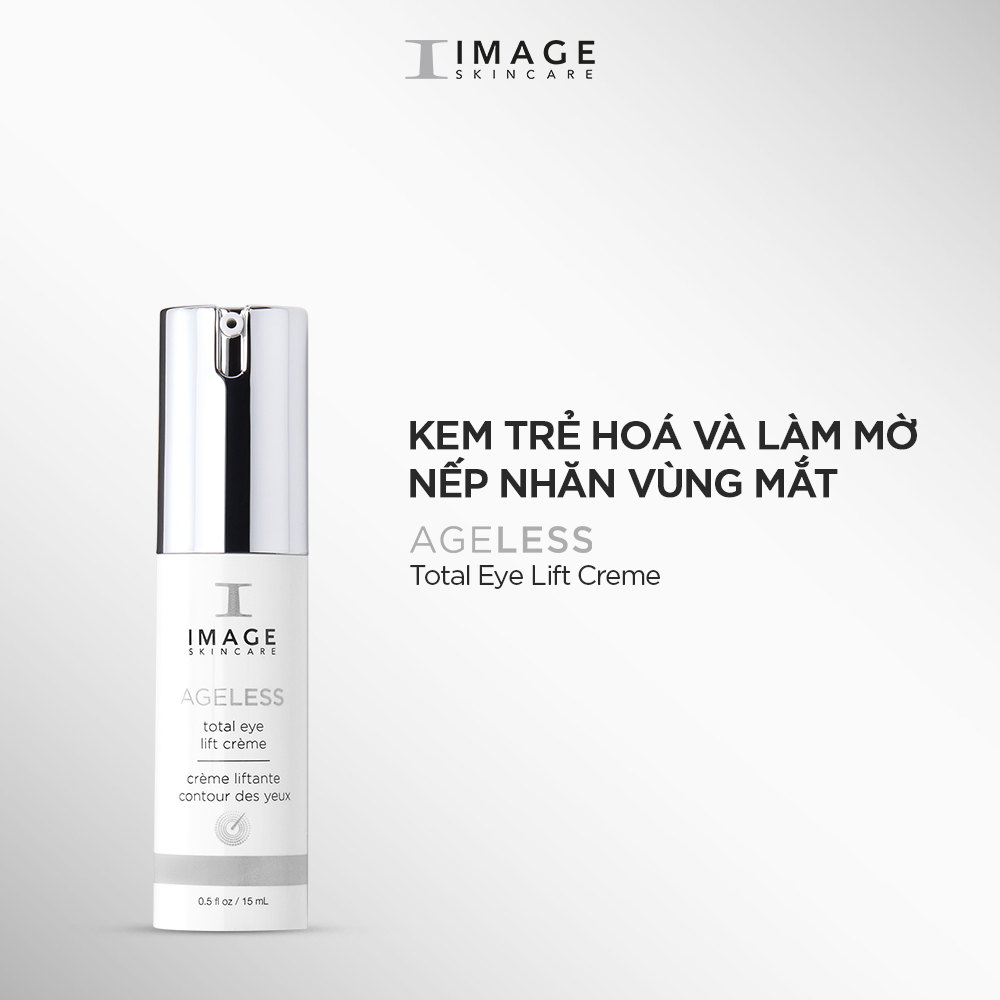 Kem dưỡng vùng mắt trẻ hoá và làm mờ nếp nhăn IMAGE SKINCARE AGELESS Total Eye Lift Crème 15ml