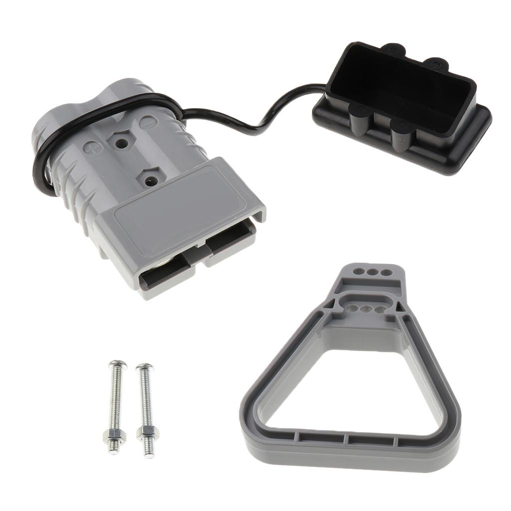 350Amp 600V Winch Trailer Battery Quick Disconnect Connector Cap Handle
