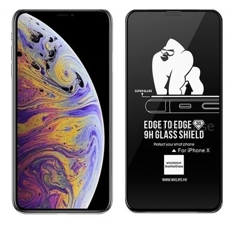 Kính Cường Lực KingKong Full Màn Hình Cảm Ứng Nhạy Dành Cho iPhone 13/13 Pro/13Promax - 12/12Mini/12 Pro/12 Promax - X/XS/XSmax/XR/11/11 Pro/11Promax - Hàng Chính Hãng