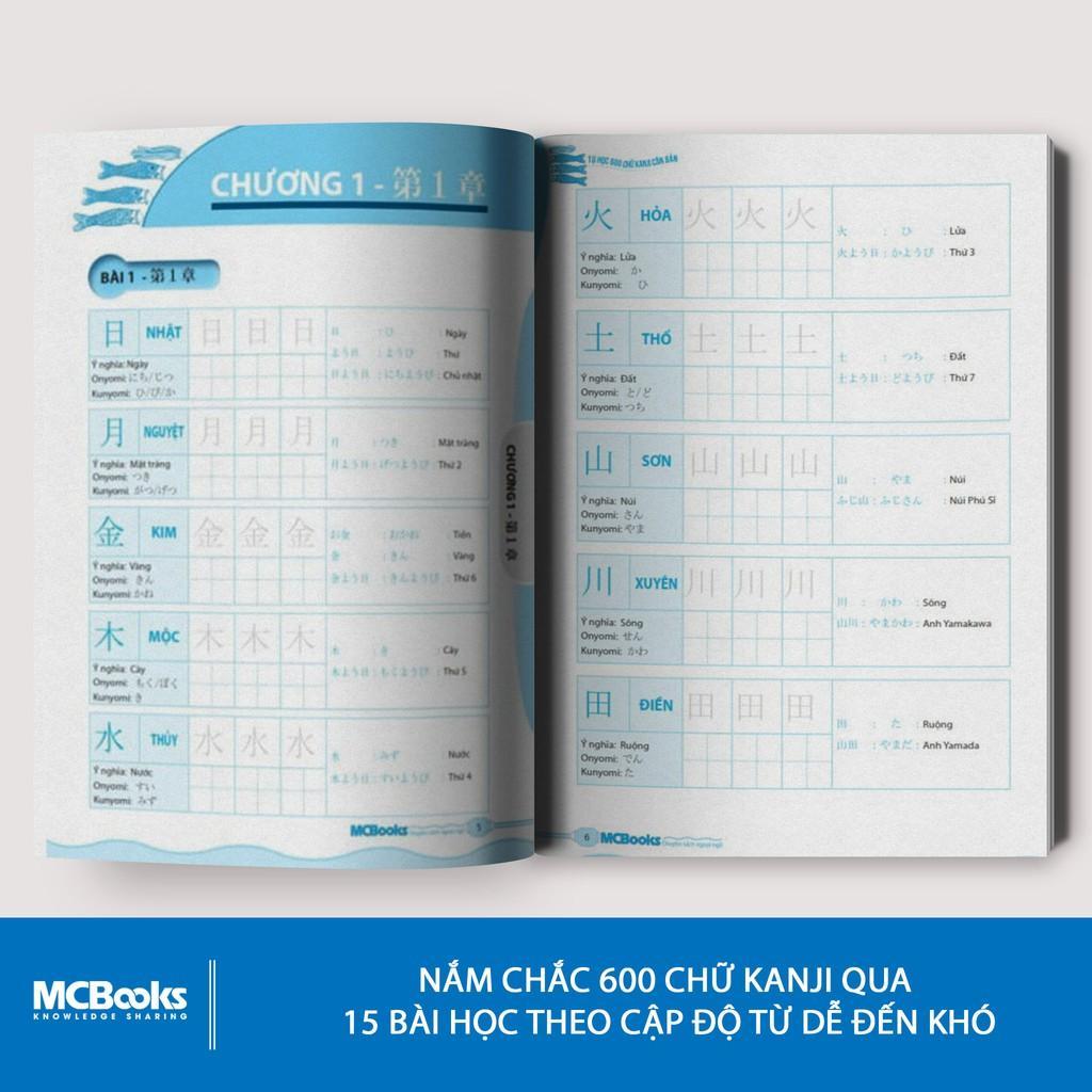 Tự Học 600 Chữ Kanji Căn Bản - Bản Quyền