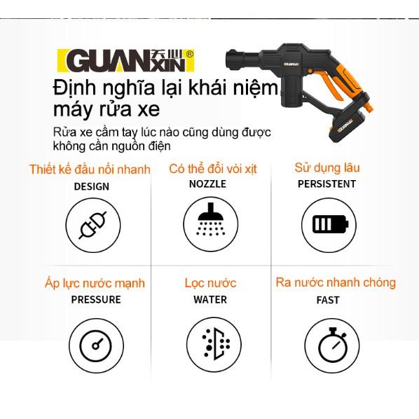 Bộ rửa xe áp suất cao cầm tay không dây - ShopToro - AsiaMart