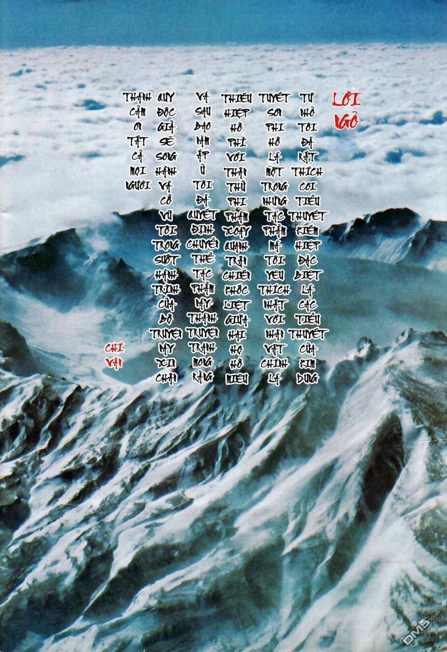 tuyết sơn phi hồ liệt truyện chapter 1 2