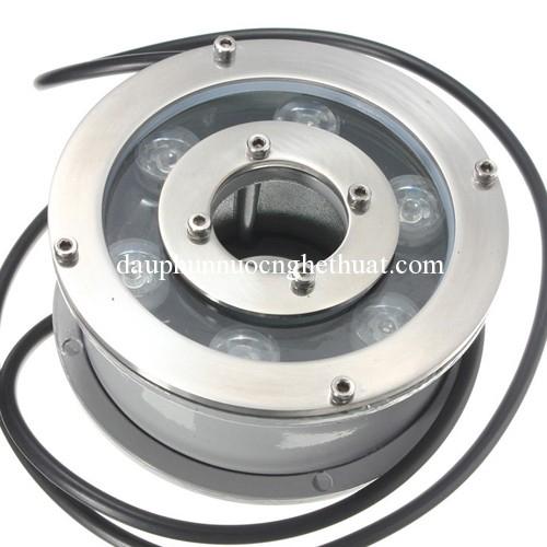 Đèn LED âm nước dạng bánh xe 6W đổi màu 12VAC