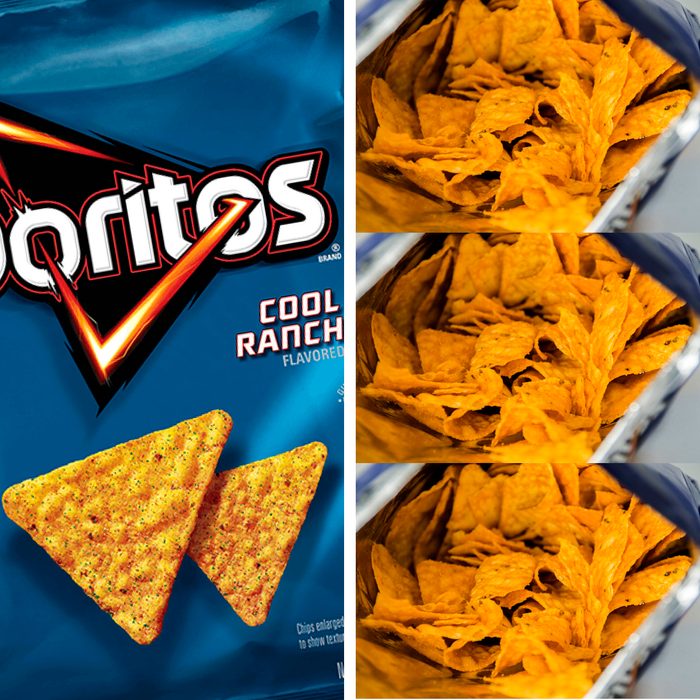 Bánh snack bắp hiệu fritolays Doritos Cool Ranch 198g