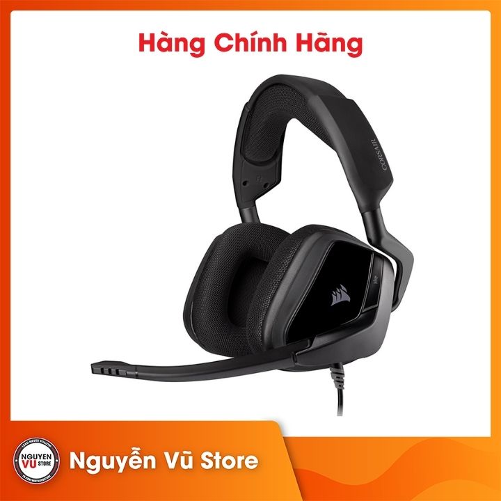 Tai Nghe Gaming Corsair VOID ELITE Surround 7.1 Carbon - CA-9011205-AP - Hàng Chính Hãng