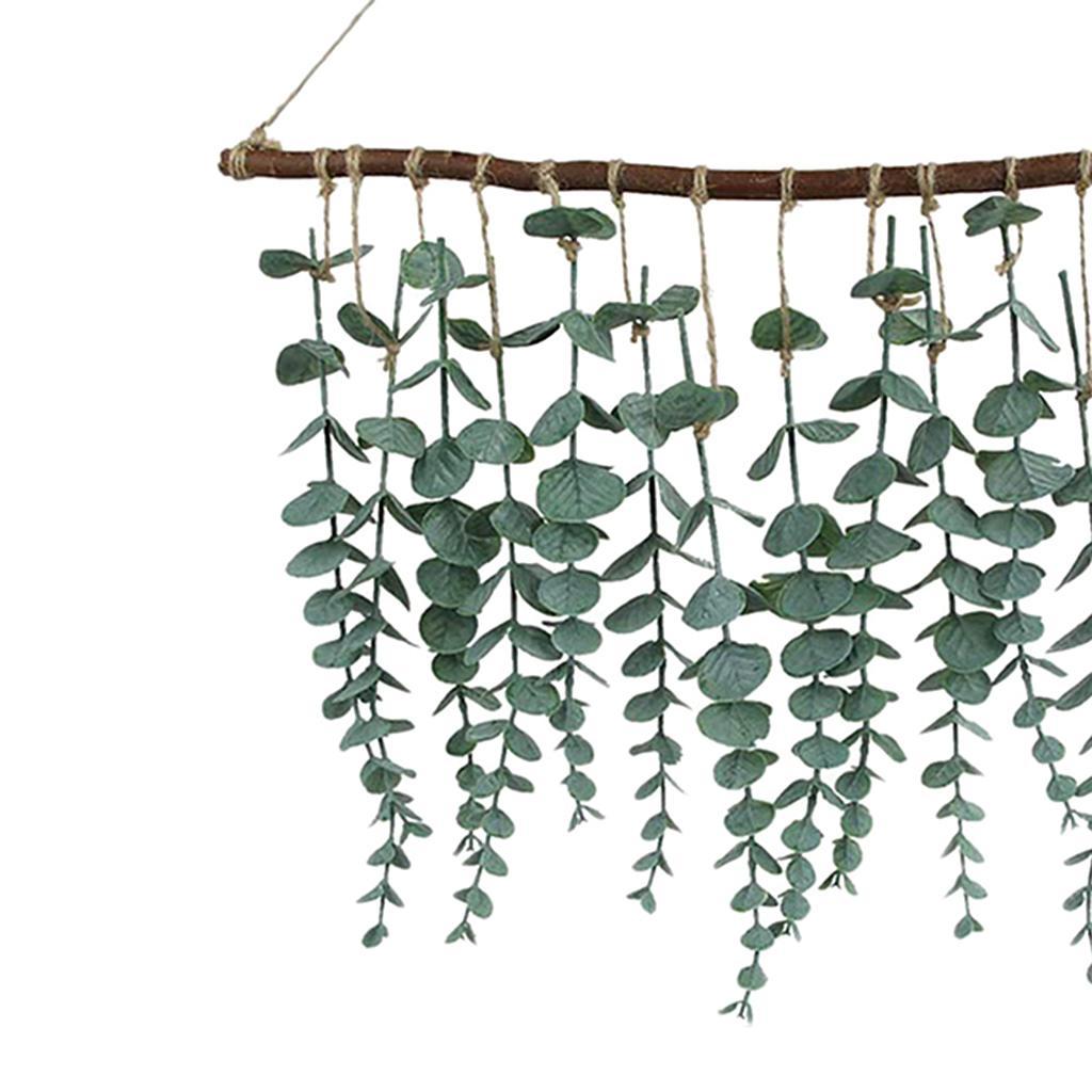 Hanging Wall Decoration Fake Vines Artificial Eucalyptus Greenery Plants