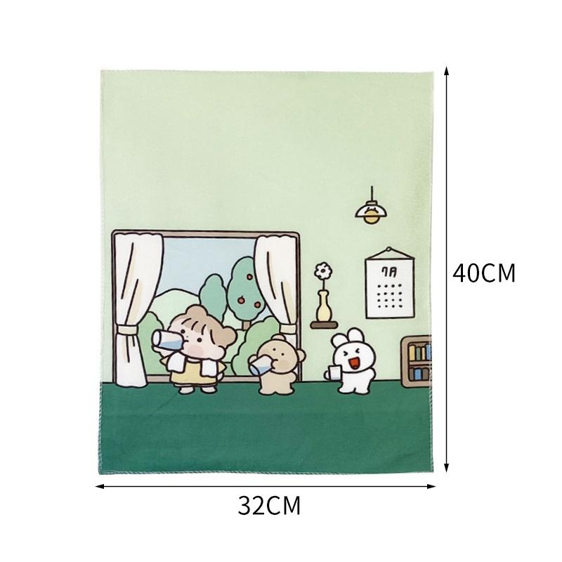 Thảm vải treo tường trang trí nội thất 32x40cm