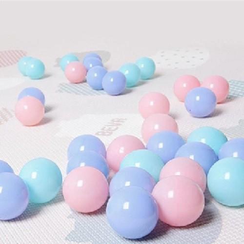 Túi 100 bóng nhựa đường kính 5.5cm màu Pastel cực đẹp