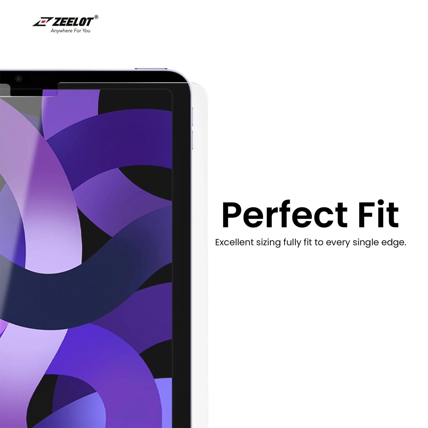 Dán cường lực dành cho iPad Pro 11" 2021/2020/2018/Air 5/4 10.9" Zeelot PureGlass 2.5D Clear - Hàng Chính Hãng