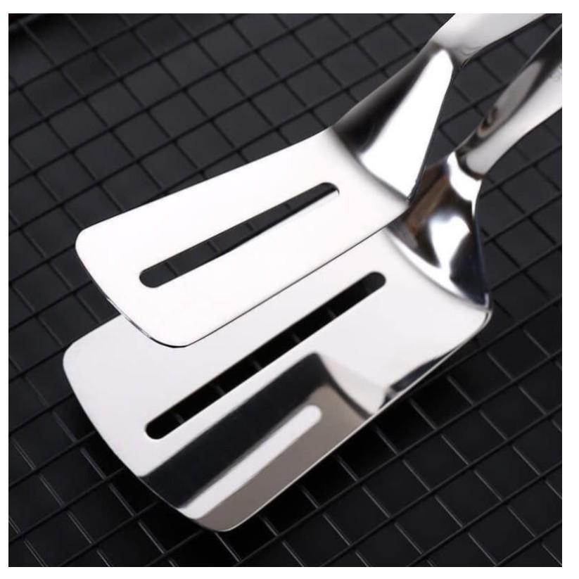 KẸP THỨC ĂN, ĐỒ RÁN BẰNG INOX CAO CẤP TIỆN DỤNG Chất liệu inox 304 ko han rỉ, có khả năng chịu nhiệt cao