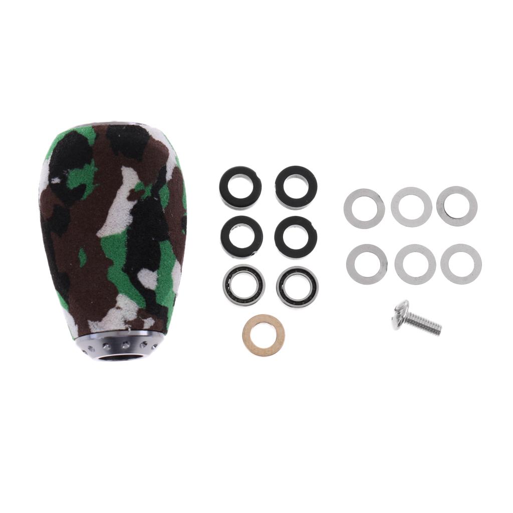 Fishing Reel Handle Knob Replacement Spinning Baitcasting Reel Knob Green