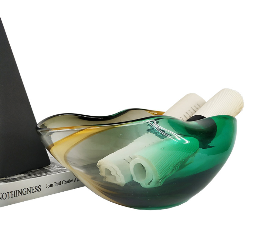 Tô trái cây BANGLE GLASS FRUIT BOWL