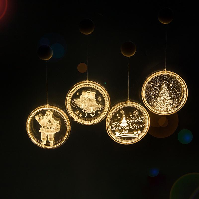 Đèn Led 3d Treo Trang Trí Giáng Sinh
