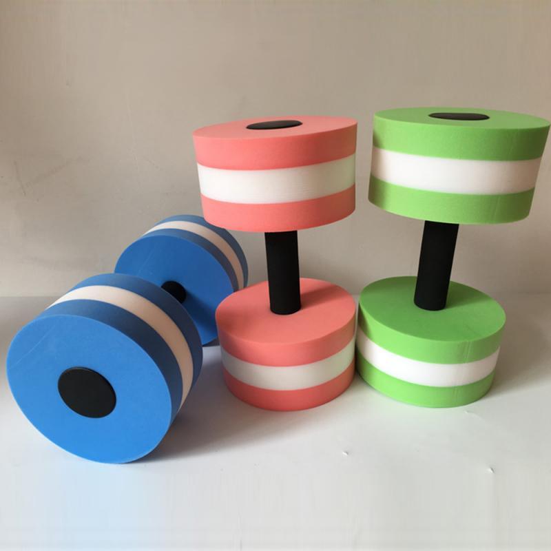 EVA Water Floating Dumbbell Aerobics Men And Women Water Dumbbell Swimming Equipment Water Yoga Fitness Dumbbell