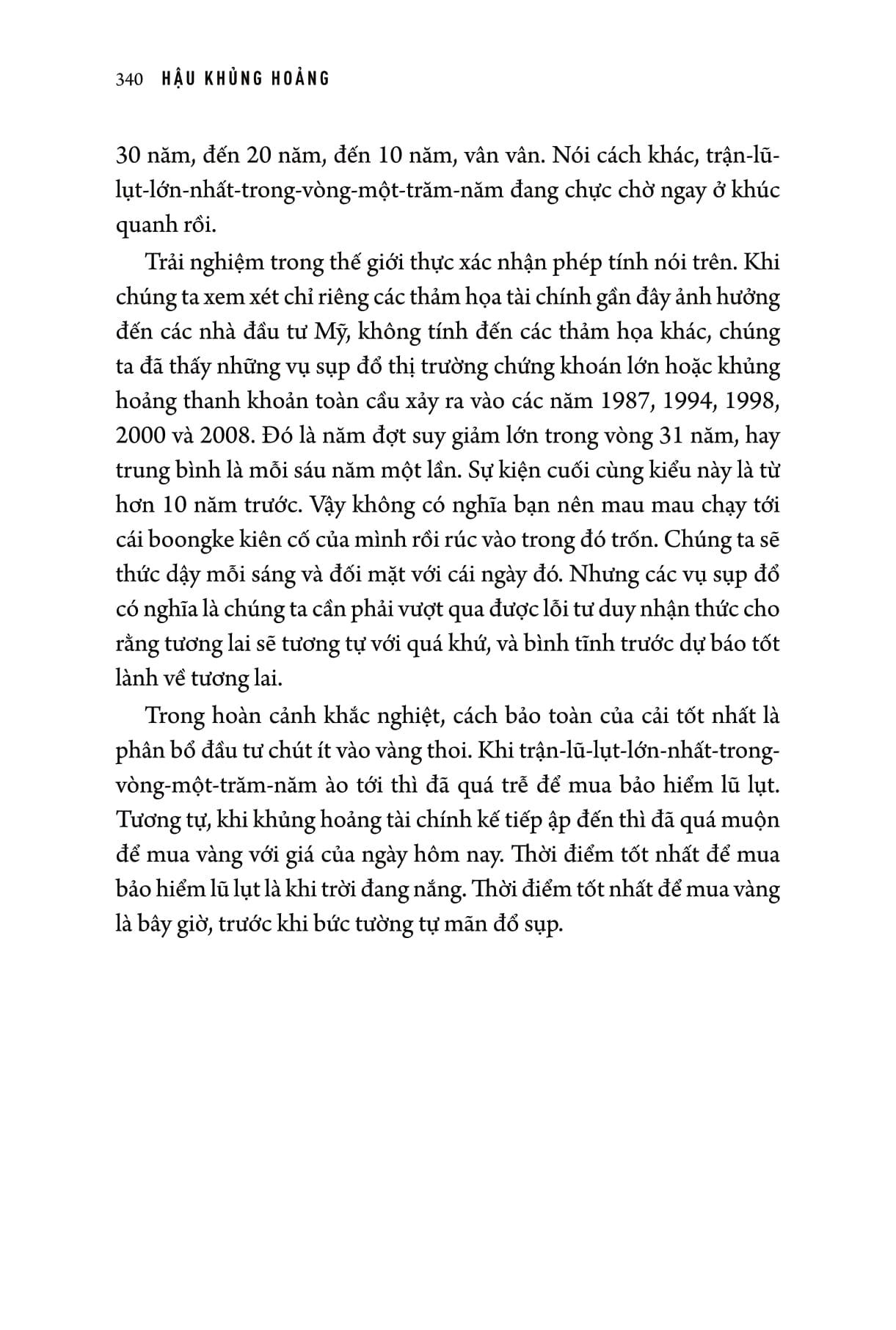 Hậu Khủng Hoảng: Bảy Bí Quyết Bảo Toàn Của Cải Trong Thời Gian Tới