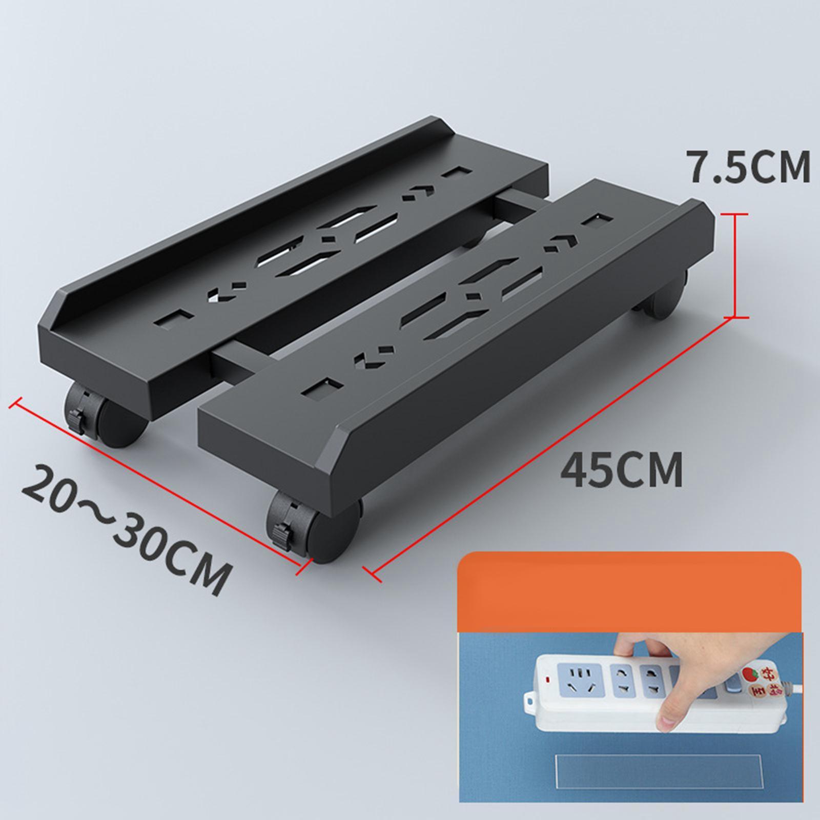 CPU Holder Stand Premium PC Holder Cart for Gaming Office under Desk