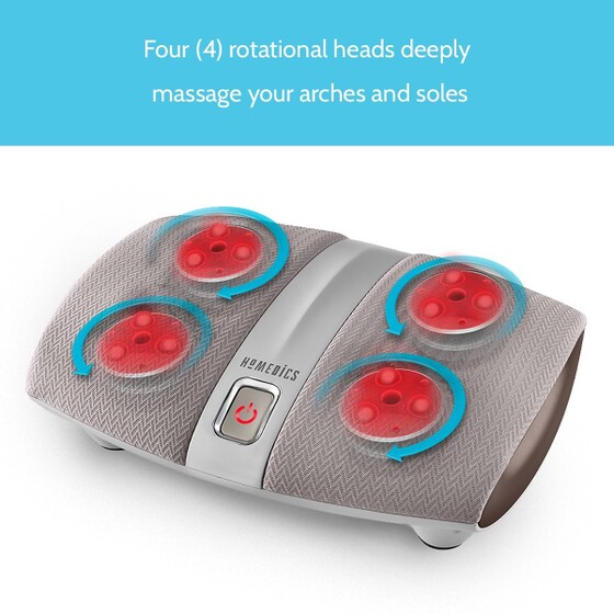 Máy massage chân hồng ngoại công nghệ Shiatsu FMS-255H, thương hiệu HoMedics 