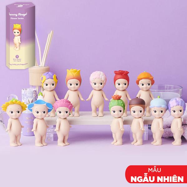 Blindbox Mô Hình Trang Trí Mini - Sonny Angel - Flower Series - Smiski