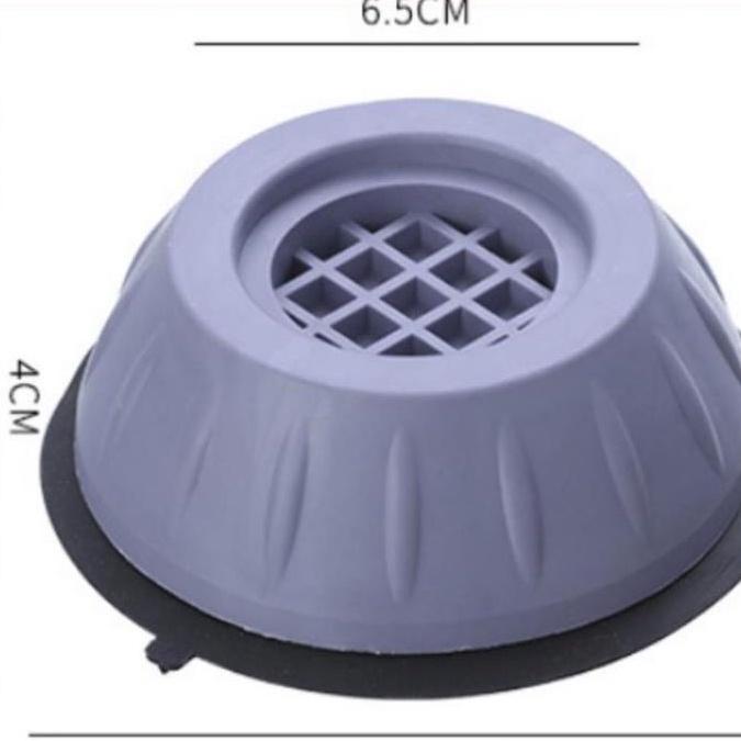 Bộ 4 Miếng Đệm Cao Su Chống Rung Máy Giặt,Đế Chống Ồn Máy Giặt,Chân Đỡ Đa Năng Tủ Lạnh