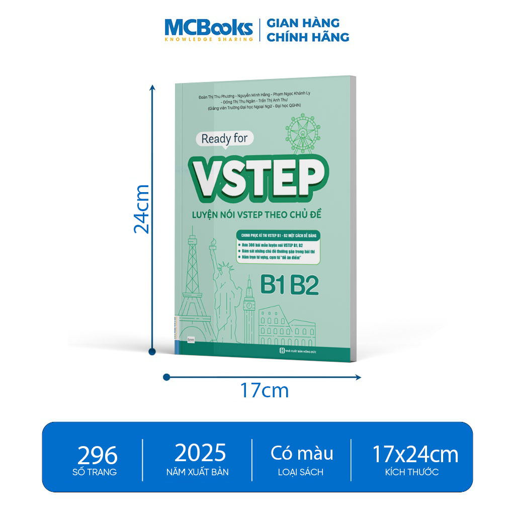 Sách - Ready for VSTEP - Luyện nói VSTEP theo chủ đề B1 B2 - ảnh 3