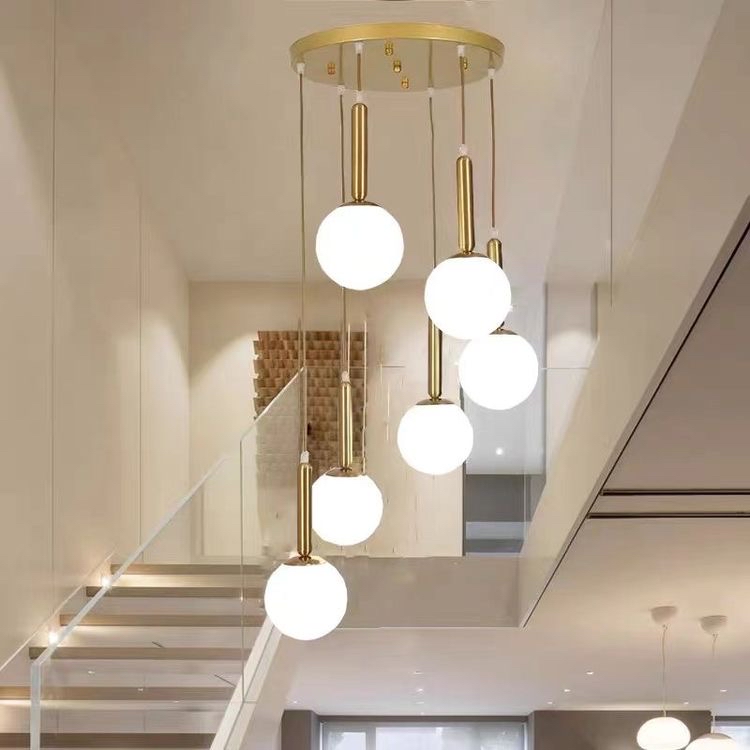 Đèn thả thông tầng TAMOGA UMINO 1036 Đường kính 600mm 3 Chế độ Ánh sáng