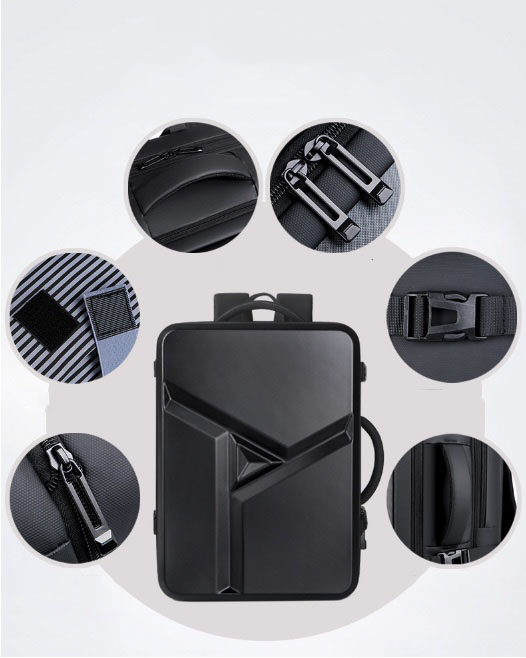 Balo Công Nghệ Dung Tích Lớn Vừa đi du lịch vừa đi làm 2in1 Flexible Defender