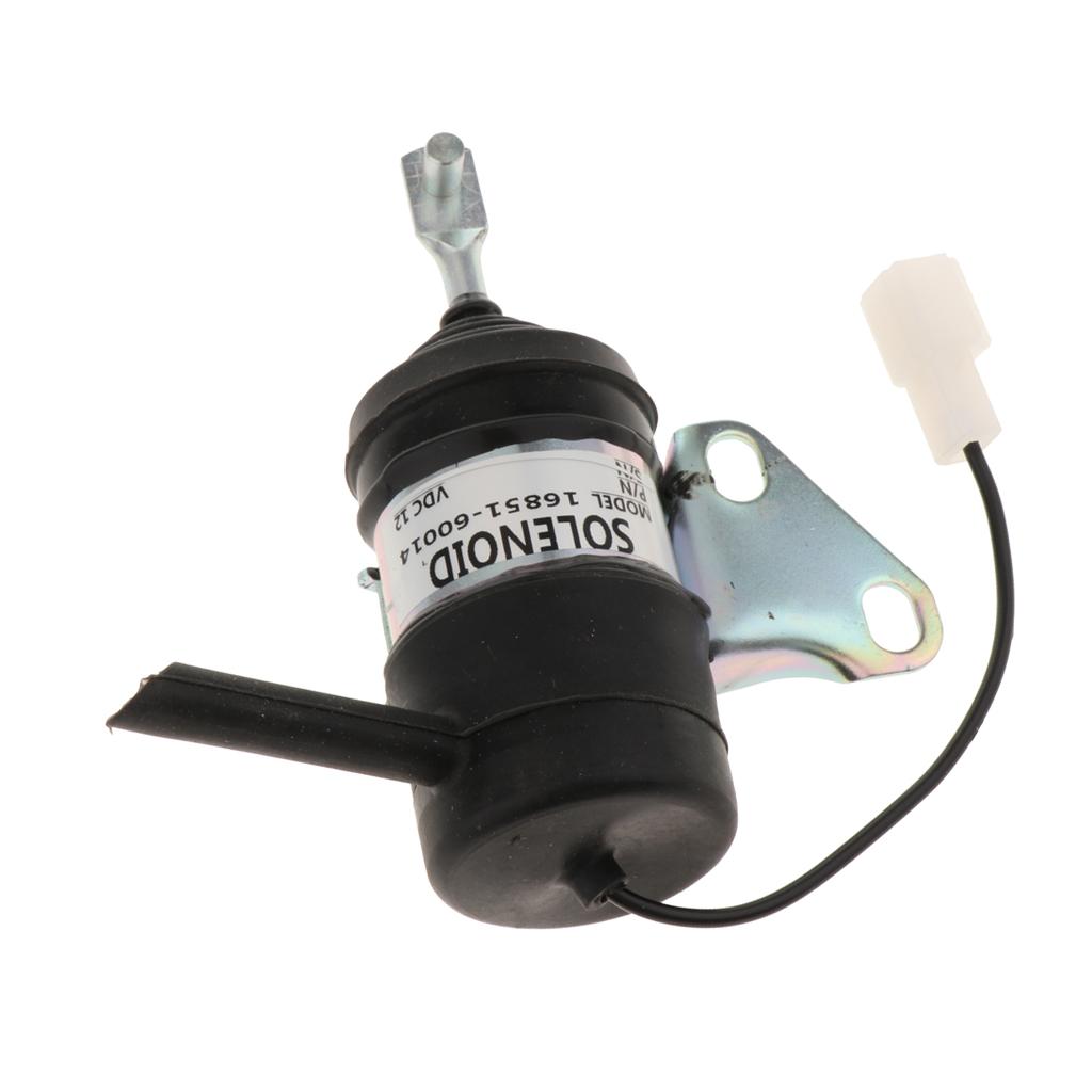 16851-60014 Fuel Shut Down Solenoid for Kubota Tractor Excavator RTV RTV900
