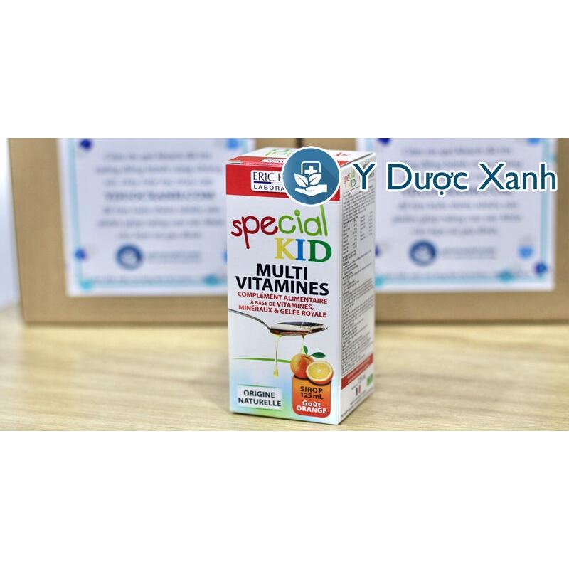 SPECIAL KID MULTIVITAMINES, 125ml, Vitamin tổng hợp cho bé của Pháp - Y Dược Xanh