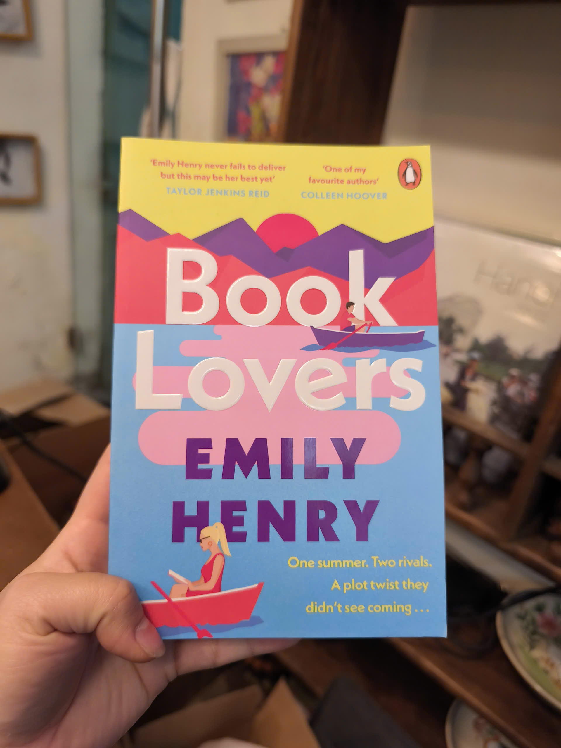 Sách - Book Lovers by Emily Henry - Tiểu thuyết tiếng Anh/Novels/Fiction in English