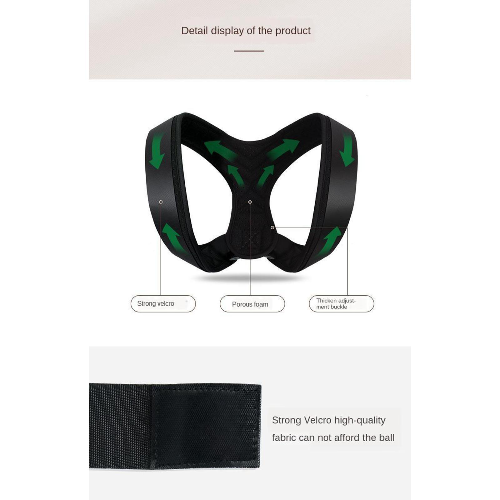 Adjustable Upper  Corrector for Men Women  S Chest 70-85cm