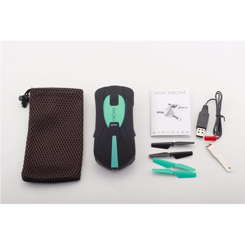 Super Mini HD WiFi Photography Aerial Chụp ảnh có thể gập lại máy bay không người lái đồ chơi không có chế độ đầu