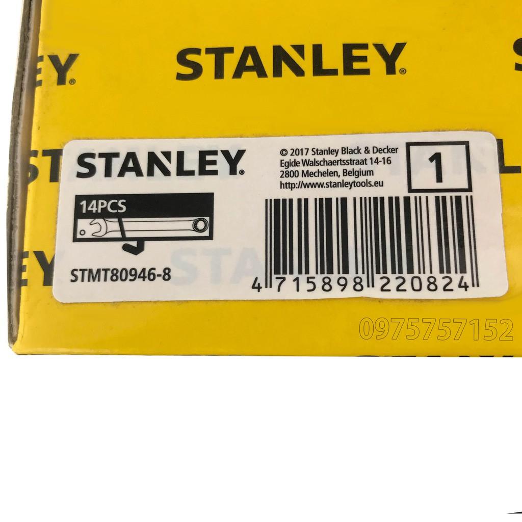 Bộ cờ lê cao cấp STANLEY 14 chi tiết 8-24mm - Chính hãng STANLEY 80-946