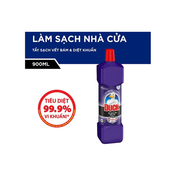 Dung Dịch Tẩy Rửa Nhà Tắm DUCK Siêu Tẩy Pro 900ml
