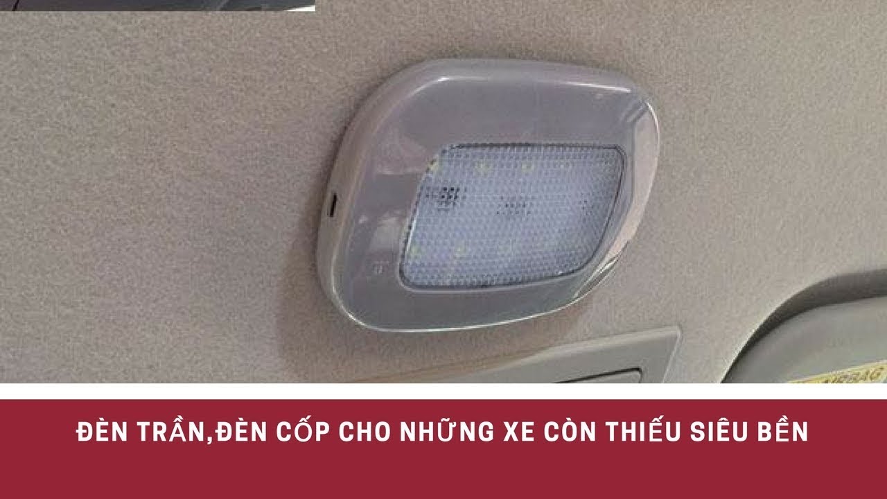 Đèn Led Dán Trần Xe Hơi Chạm Tắt Mở Thông Minh - Hàng Nhập Khẩu