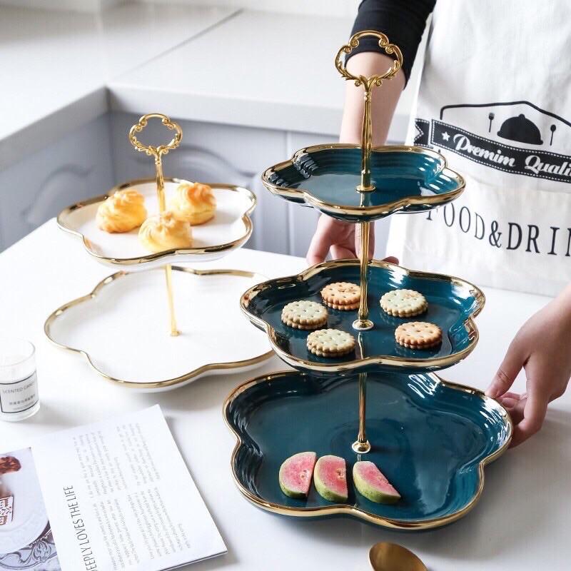 Khay bánh kẹo 2 tầng,3 tầng
