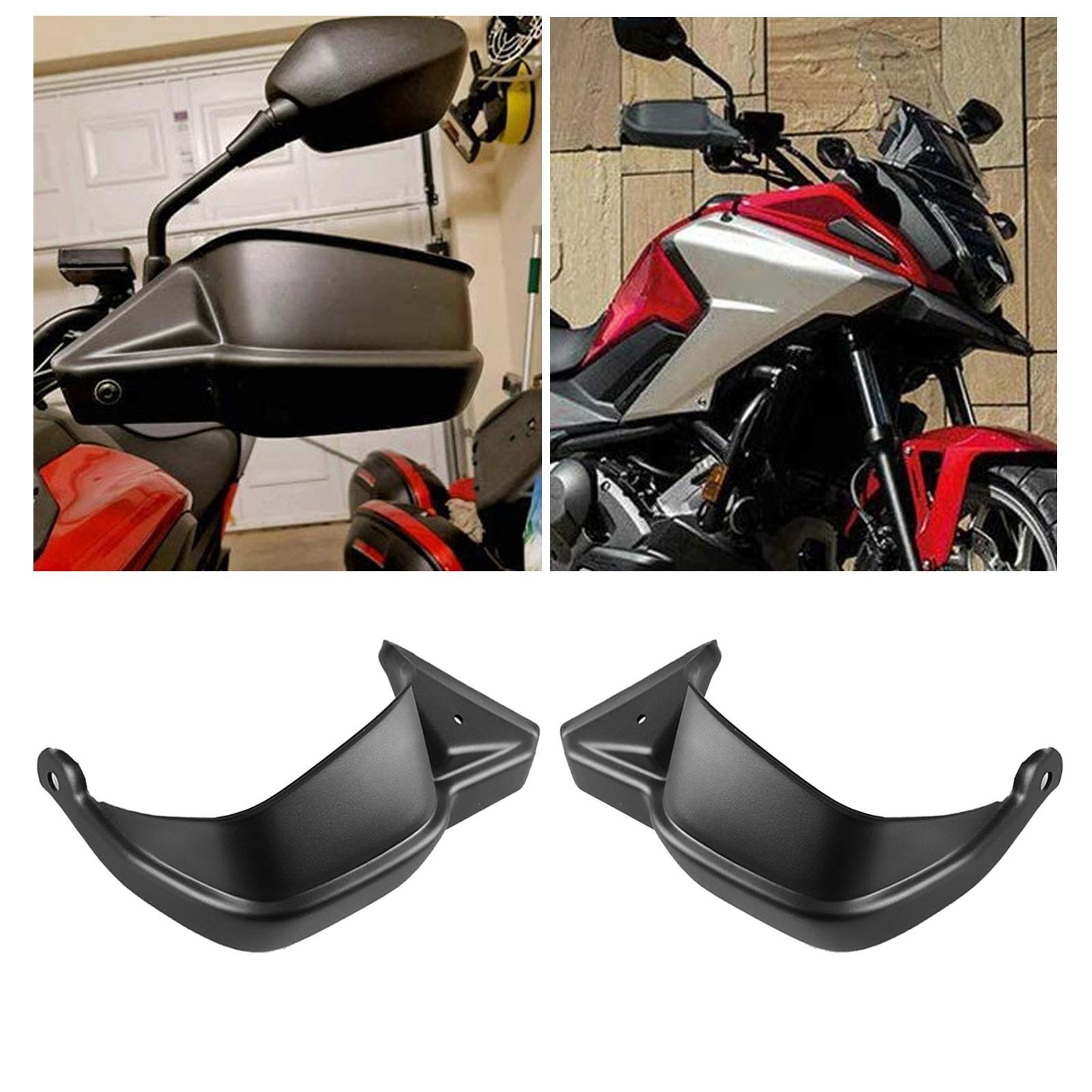 2x Motorcycle Wind Modification Protective Gear Easy Installation Handlebar