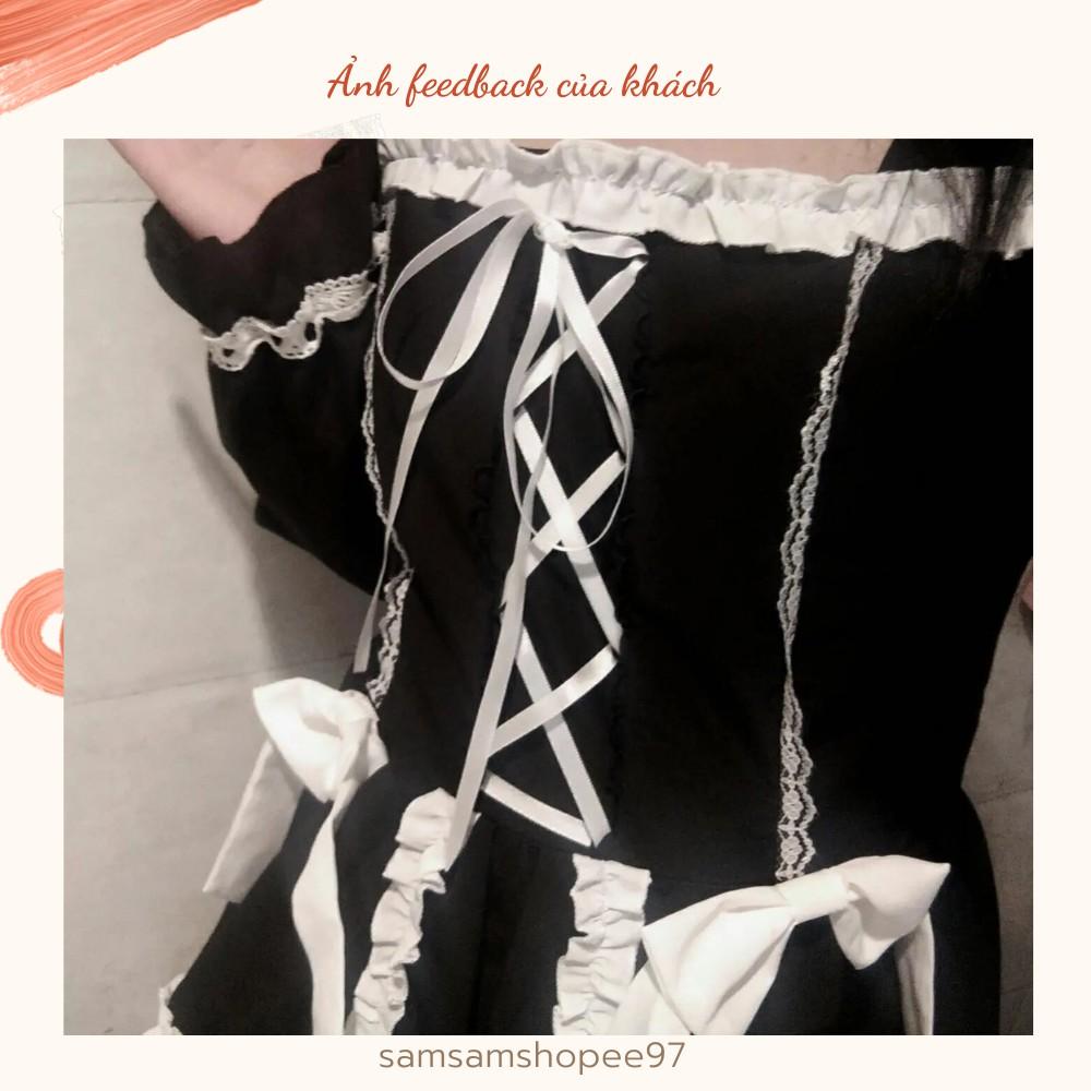 Váy lolita dễ thương phong cách Nhật Bản