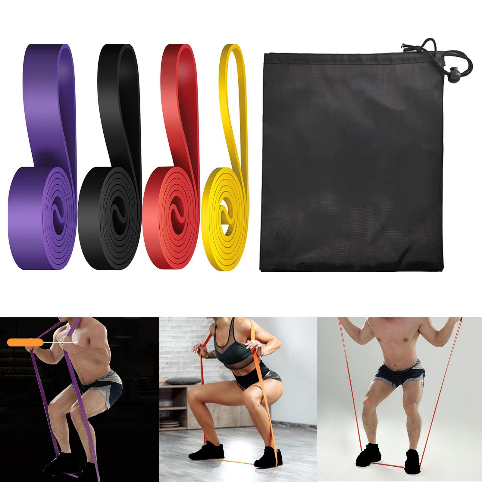 Resistance Bands Set Workout Loop Band Strength Training for Fitness Pilates Workout Yoga