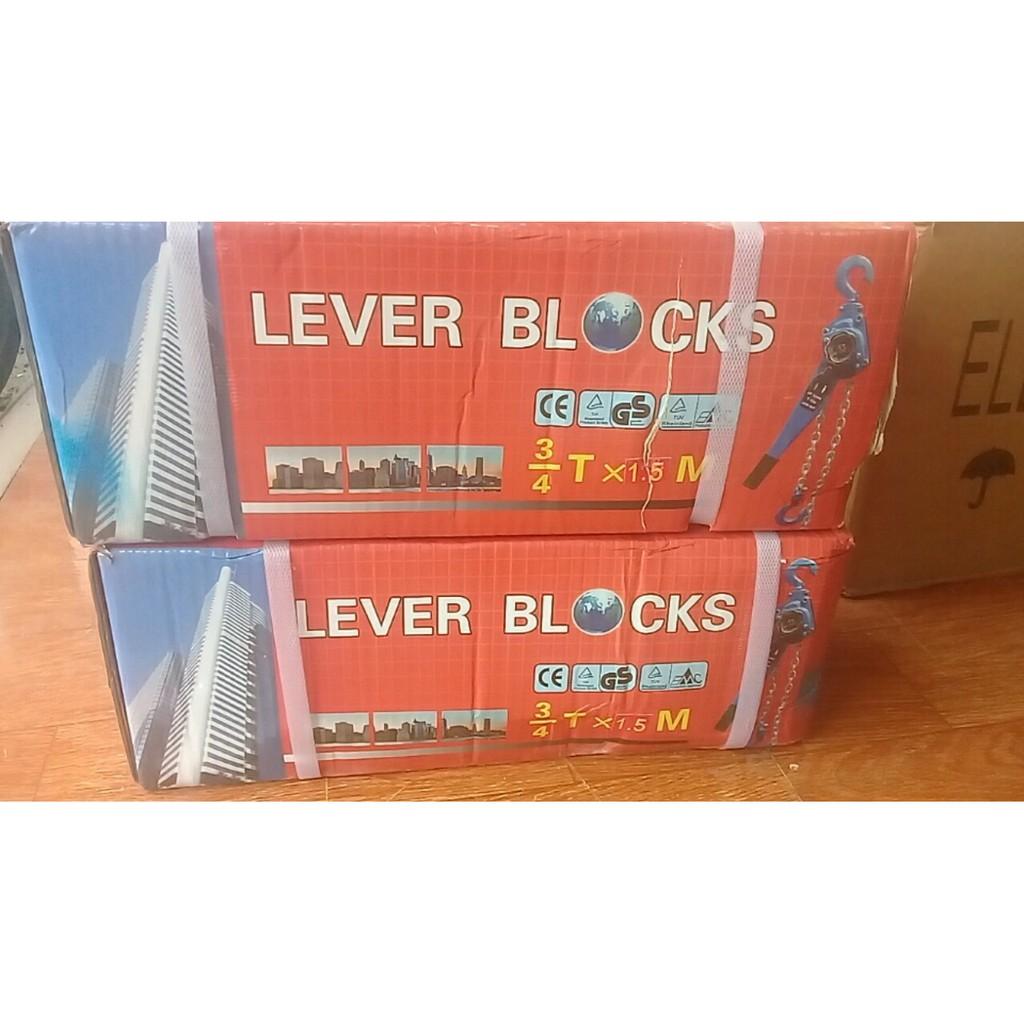 Palang lắc tay Lever BLocks 0.75T x 1.5M