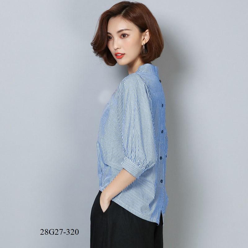 ÁO SƠ MI KẺ SỌC CAO CẤP -G27-320
