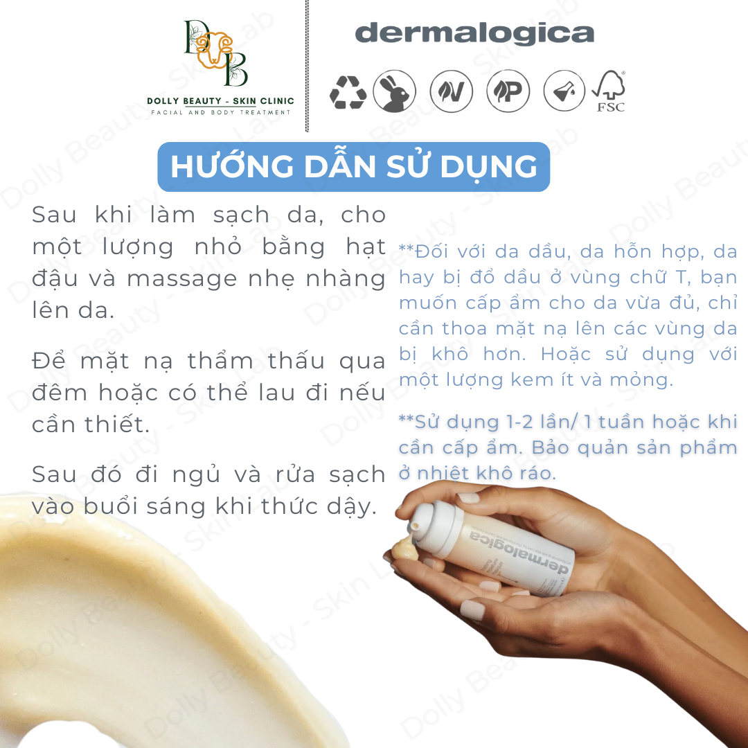 Mặt nạ cấp ẩm chuyên sâu MELTING MOISTURE MASQUE của Dermalogica
