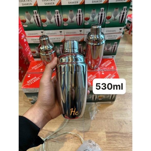 Bình lắc rượu bằng Inox 304 Cao cấp 350ml 500ml 700ml