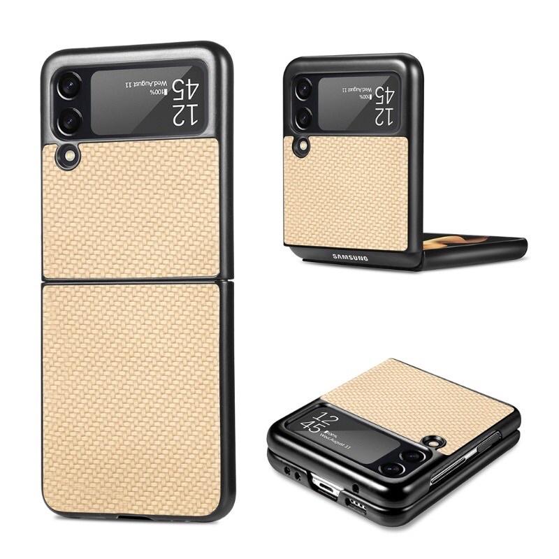 Ốp Lưng dành cho Galaxy Z Flip 3 vải sợi thời trang