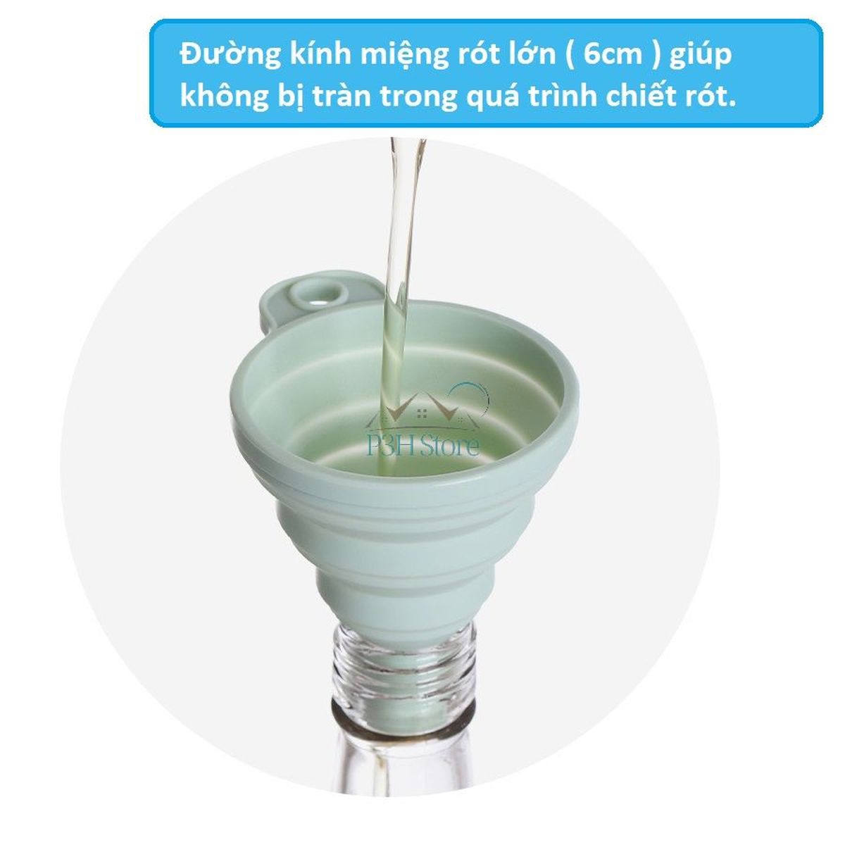Phễu silicone có thể xếp gọn RY-350